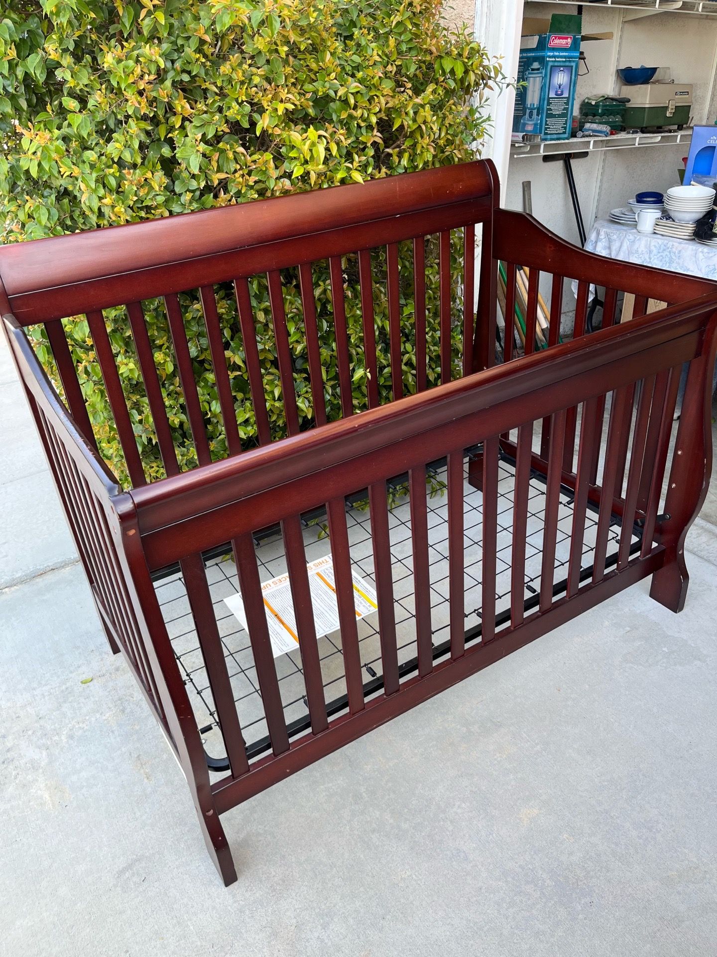 Crib $75 mattress sold separately