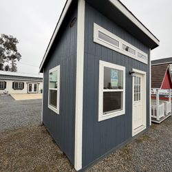 10x12 Modern Studio Office - Fully Finished, Insulated & Powered!