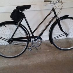 antique 1960 Raleigh Robin hood bicycle