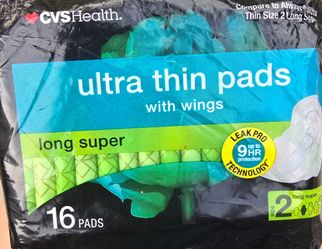 Ultra Thin Pads With Wings , 16 Pads