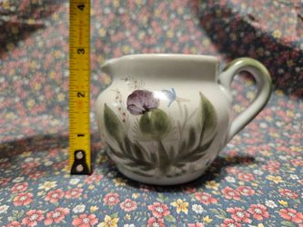 Vintage Buchan Thistleware Creamer Pitcher Made in Portobello, Scotland
