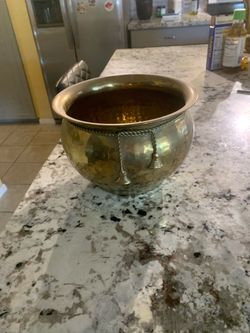 Brass Planter