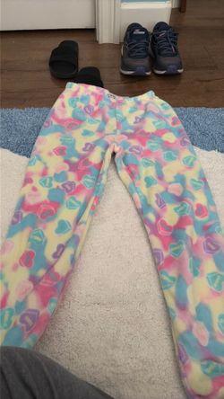 Tie- dye heart candy pajamas for kids SUPER SOFT  10/12 kids