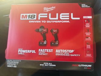 M18 FUEL (2) Drill Combo Kit (BRAND NEW)