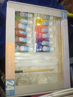 Artist's Loft Level 1 Complete Acrylic Painting Set, 8 Pack