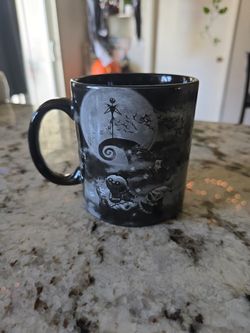 Nightmare before christmas coffee mug