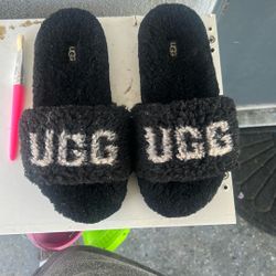 UGG Fur Slides 