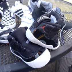 Jordan S,Nikes,Converse,  N.B.,Adidas Sandals