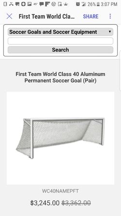Official Soccer Goal