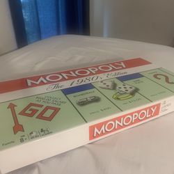 1980’s Monopoly Edition 