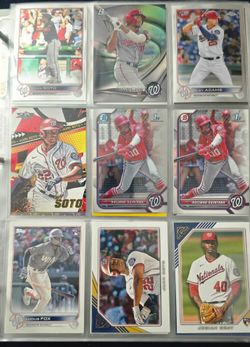 Nationals MLB Sports cards