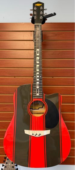2008 Esteban Chevrolet Camaro Limited Edition Acoustic Electric Guitar 04911/25,000