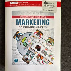 Marketing An Introduction