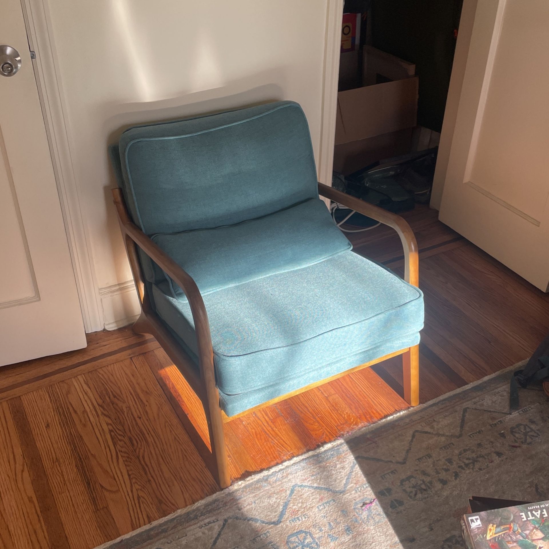 Blue Arm Chair