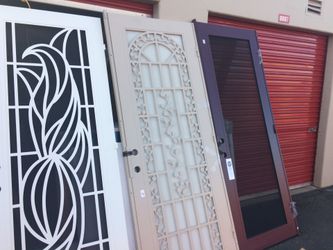 3 new 36 by 96 titan security doors