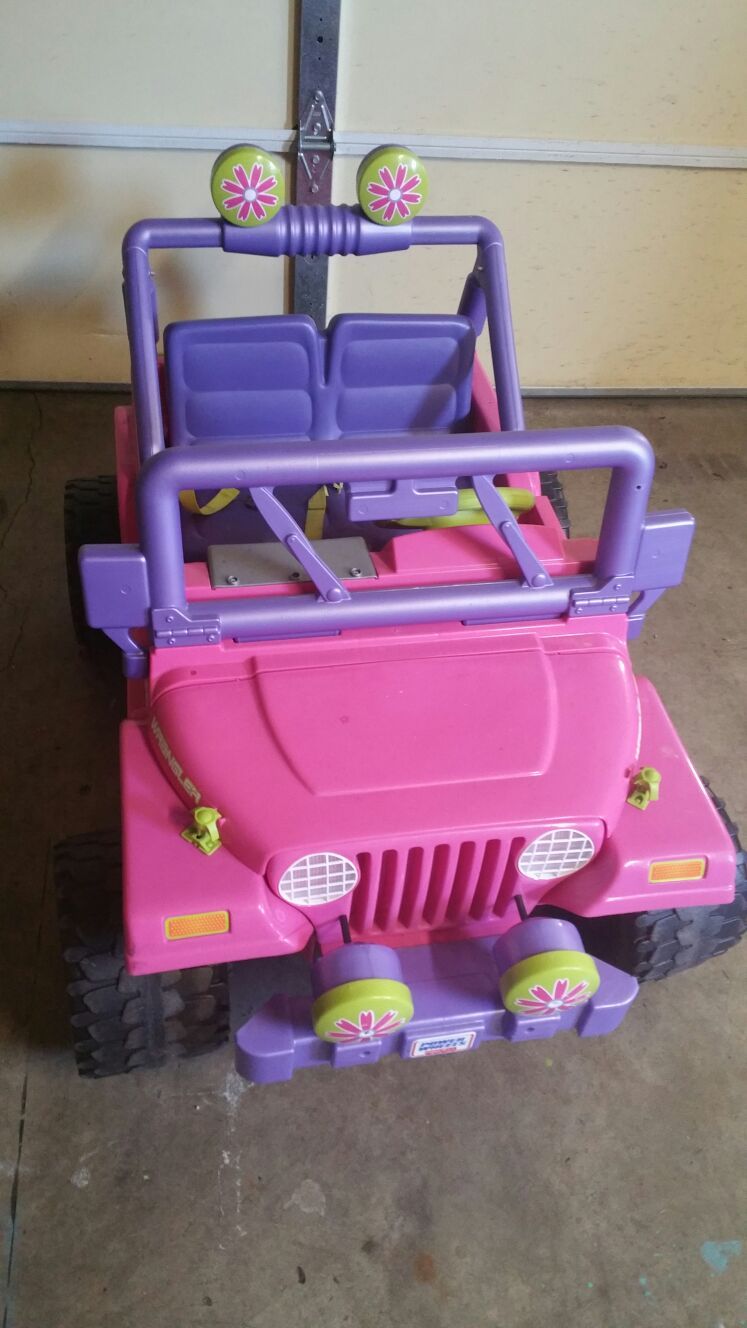 Big wheels barbie jeep 12V