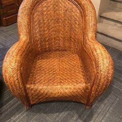 Pottery barn malabar chair and ottoman new arrivals