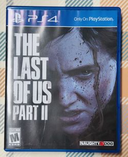 The Last of Us Part II PlayStation 4 PS4 With Case 2 Discs Tested/Works H188