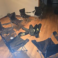 Folding Camp Chairs With bag