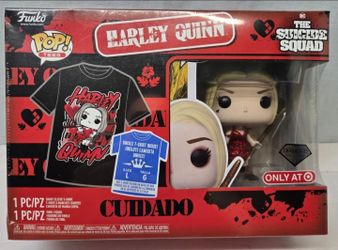 Funko POP Tees DC Harley Quinn Diamond Collection Large Target Exclusive