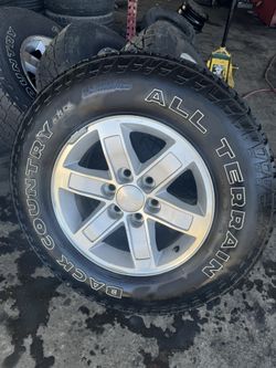 Gmc Tires And Wheels Great Condition Baratas Llantas Gmc