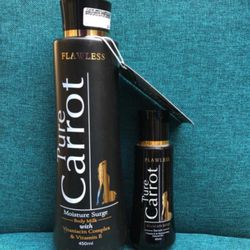 Pure Carrot Flawless Bundle set,  , lotion, serum  