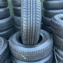 265/70/17 Bridgestone Dueler Semi New All Four Mounted And Balanced