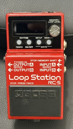Boss RC-5 Loop Station Looper Pedal - Guitar/Bass