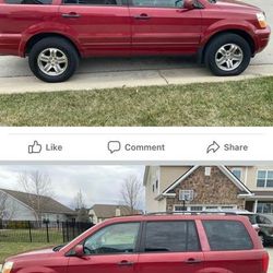 2004 Honda Pilot 4x4 TVs DVDs 3rd Row only $2500