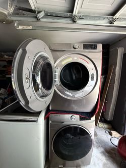 Washer and dryer