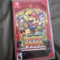 Paper Mario Thousand Year Door Switch Brand New