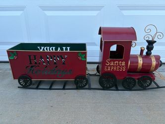 Metal  Train. Decor