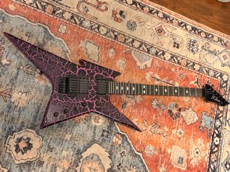 BC Rich Ironbird Guitar Purple Crackle