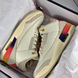 Air Jordan 3 Medellin Sunset “J Balvin” 10.5 DS