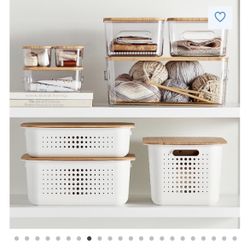 SmartStore Large Nordic Basket Container Store