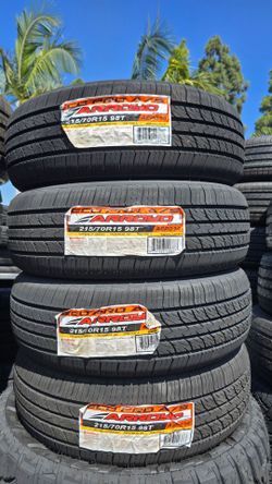 215/70R15 Arroyo New Tires Installed And Balanced