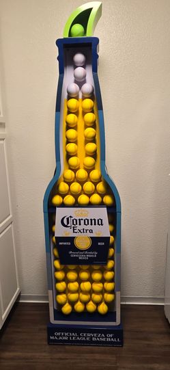6 FT 4” Corona Extra Baseball Display – Official MLB Promotional Display – Rare Collector’s Piece