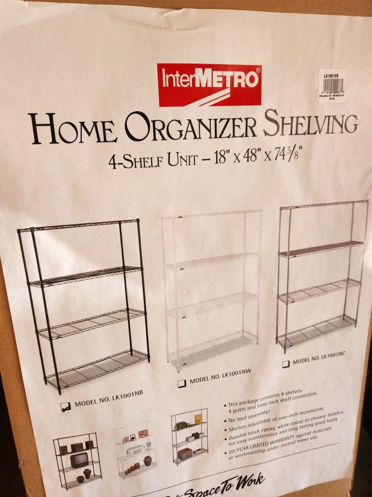 Shelving/racks