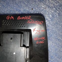 General Motors Rear Bumper Sensor Goes On The Inside Of The Bumper