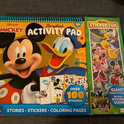 Disney Mickey Mouse Activity Pad!