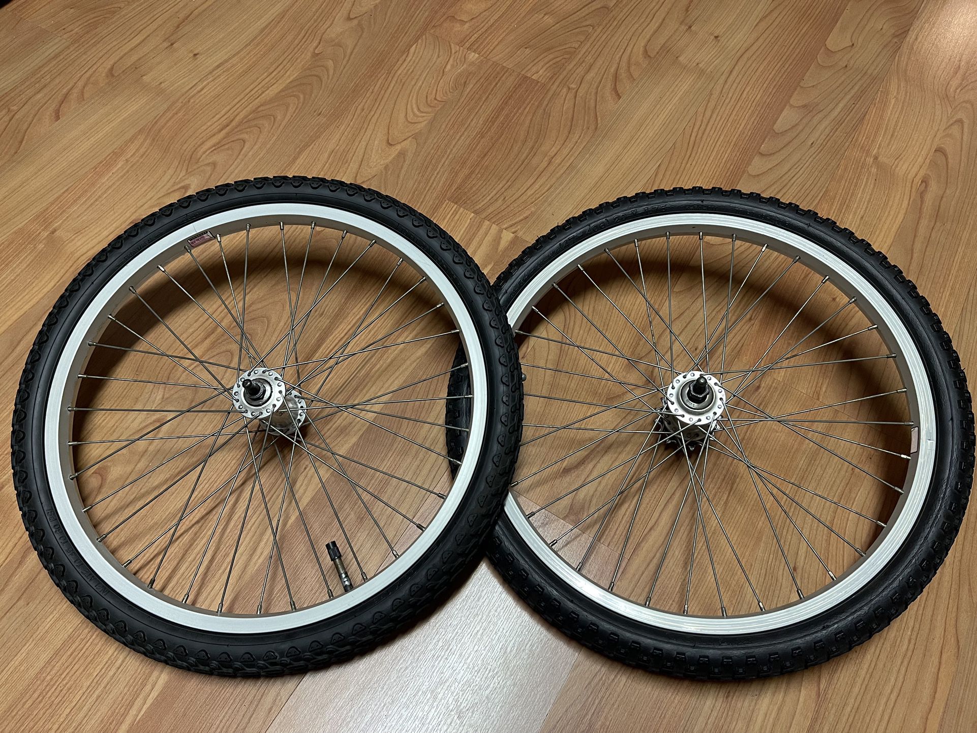Mid School Mongoose Rims And Used Tires, 20 Inch