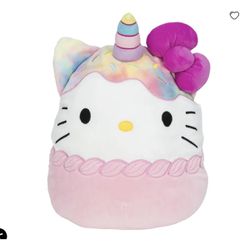 Unicorn Hello Kitty 12” Squishmallow  
