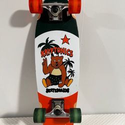 Kryptonics Cruiser Skateboard 28x8 Party Bear California Drunk Stoned Beach Wall