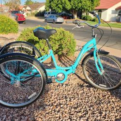 Like New Trike Bike, Folding 7speed