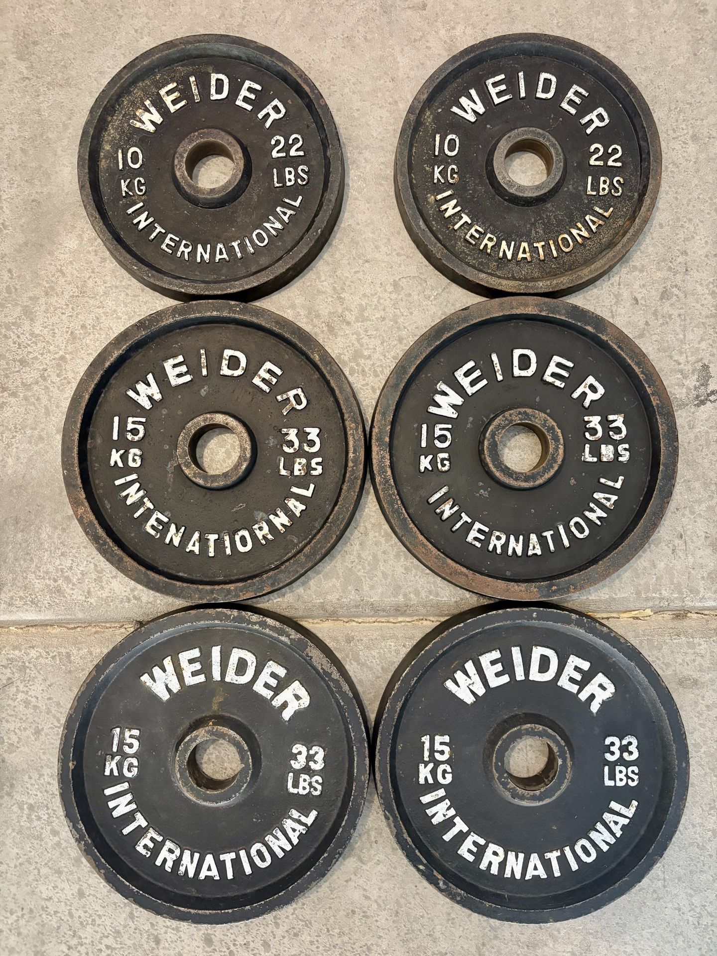 Weider International Weight Plates