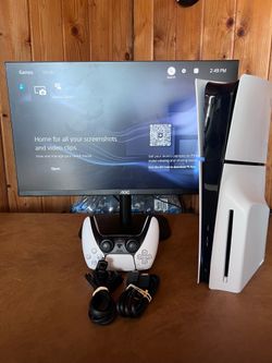 Ps5 slim disc w controller