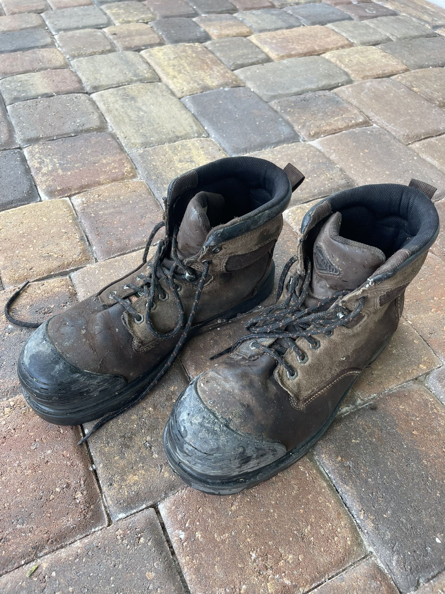 Size 12 Work Boots – Light Use, Good Condition — $20 OBO