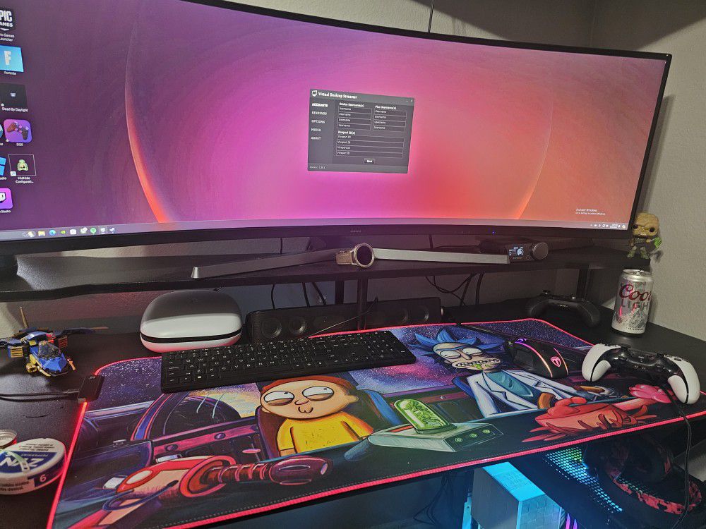 Samsung 49" Curved Ultrawide Monitor 
