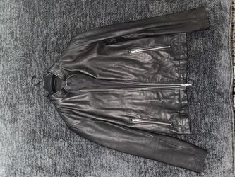 Theory (Real Leather ) biker jacket jacket sz Small