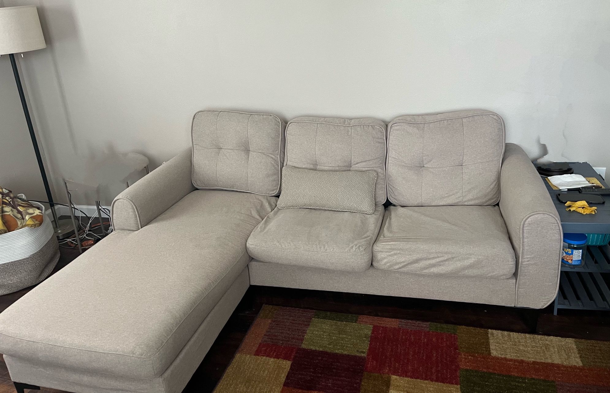 Couch With Pillows
